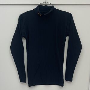 Under Armor women’s Heat Gear Black Long Sleeve Shirt size Small